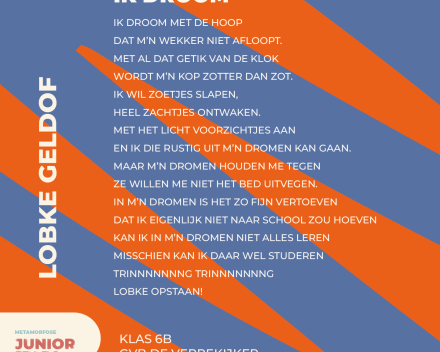 Junior Stadsdichter 2026