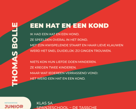 Junior Stadsdichter 2026